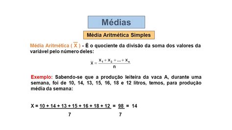 média aritmética simples